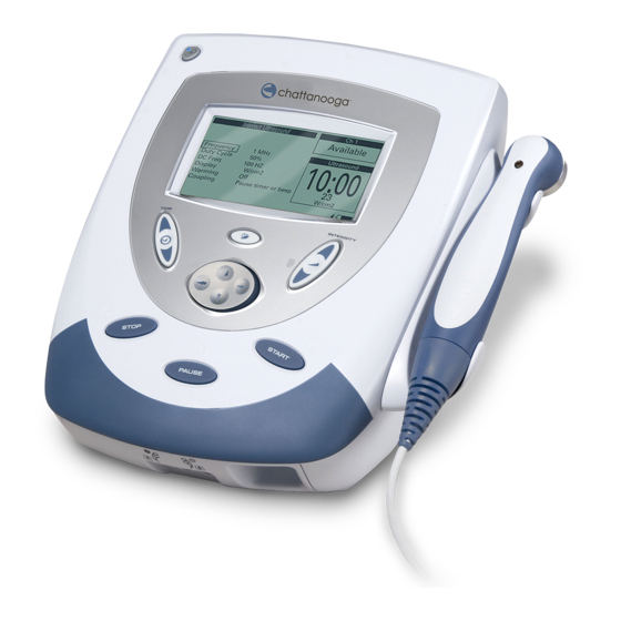 CHATTANOOGA INTELECT MOBILE ULTRASOUND USER MANUAL Pdf Download
