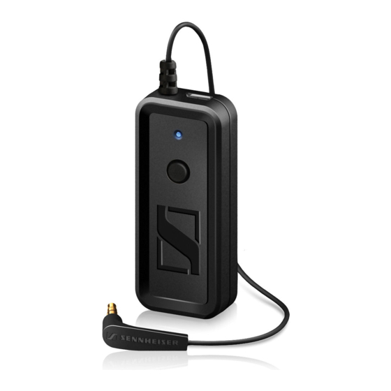 SENNHEISER BTD 300 INSTRUCTION MANUAL 