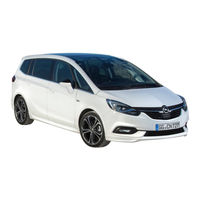 Opel ZAFIRA 2017 Owner's Manual