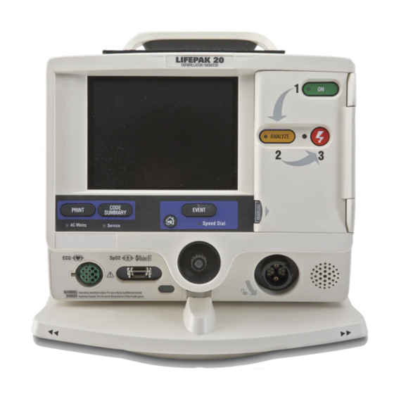 PHYSIO CONTROL LIFEPAK 20 MANUAL Pdf Download ManualsLib