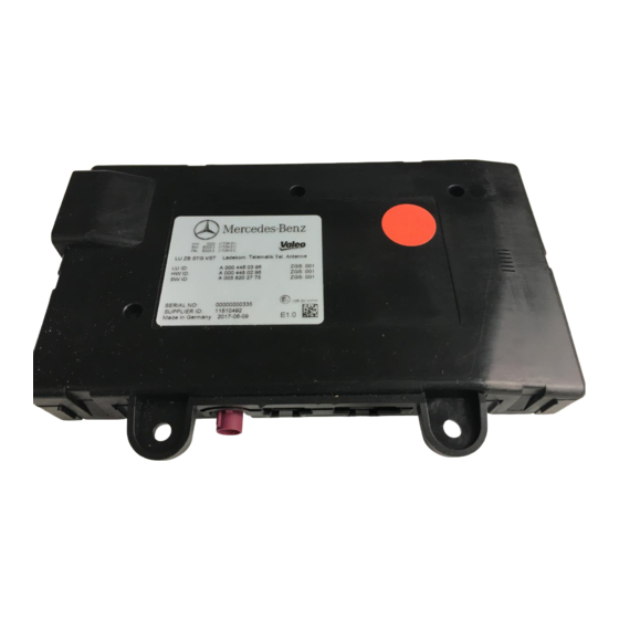 Valeo WMI2-W167 User Manual