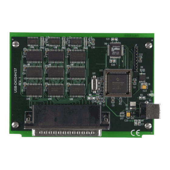 Measurement Computing USB-DIO24H/37 User Manual