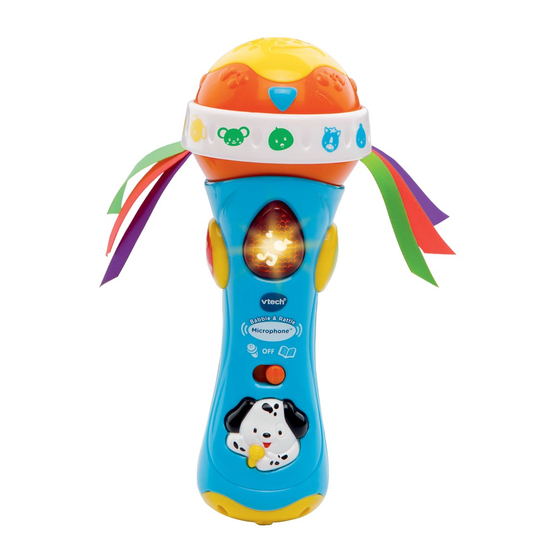 VTech Baby Music Fun Microphone Manuals