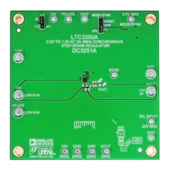 Analog Devices LTC3302A User Manual