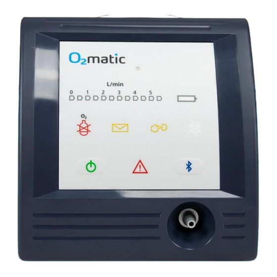 O2matic HOT 100 Instructions For Use Manual