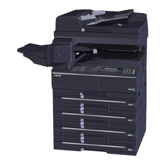 Kyocera Mita TASKalfa 181 Operation Manual