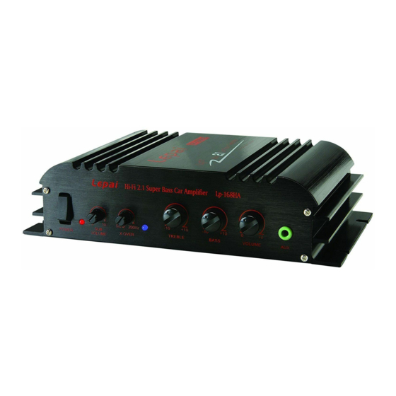 Lepai LP-168HA User Manual