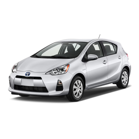 Toyota 2014 Prius Manual