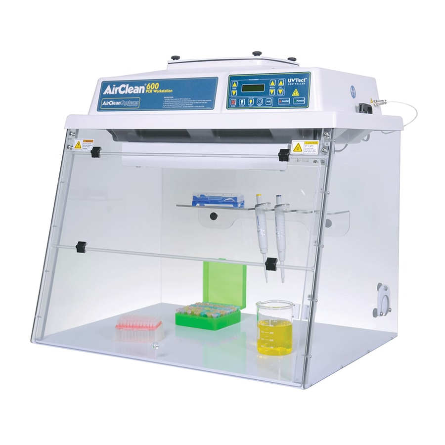 AirClean systems AC600 Series Operator's Manual