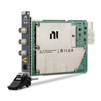 NI PXI-5114 Getting Started Manual