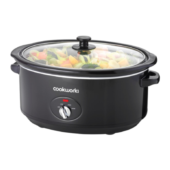 cookworks signature slow cooker instructions