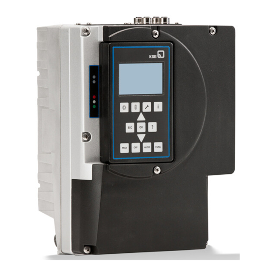 KSB PUMPDRIVE 2 INSTALLATION & OPERATING MANUAL Pdf Download ManualsLib