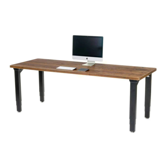 UPLIFT DESK UPL940 ASSEMBLY AND USE MANUAL Pdf Download ManualsLib