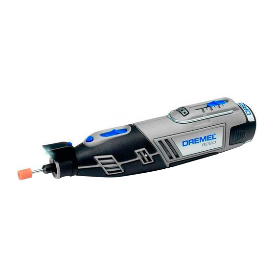 DREMEL 8220 ORIGINAL INSTRUCTIONS MANUAL Pdf Download ManualsLib