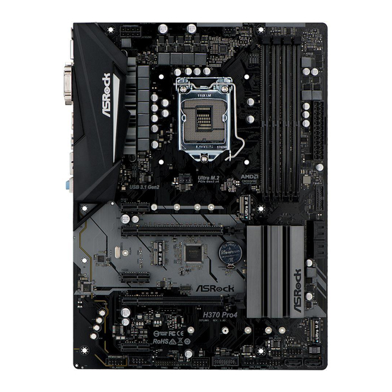 ASROCK H370 Pro4 User Manual