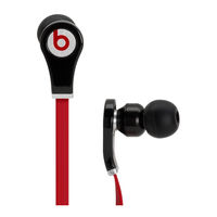Monster beats by dr. dre Tour Manual And Warranty