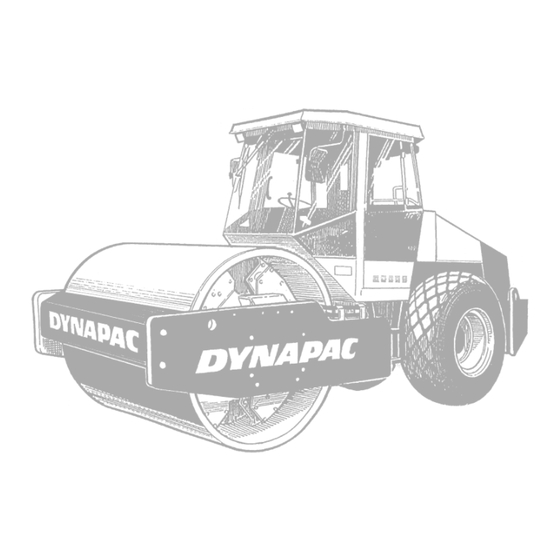 Dynapac CA500 Series Maintenance Manual
