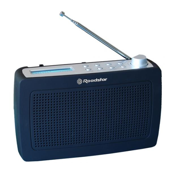 Roadstar TRA-886D+ Manuals