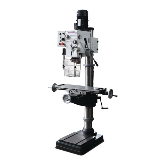 OPTIMUM Maschinen OPTidrill DH 40CT Operating Manual