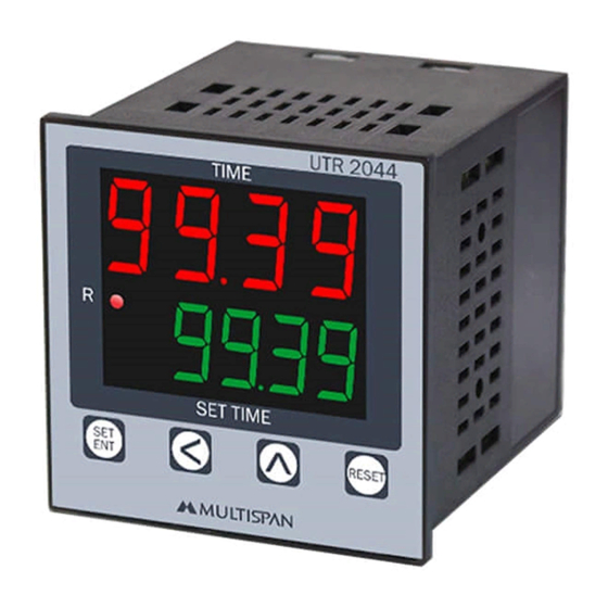 MULTISPAN UTR-1044 Operating Manual