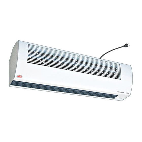 Frico Thermozone ADA Cool Mounting And Assembly Instruction