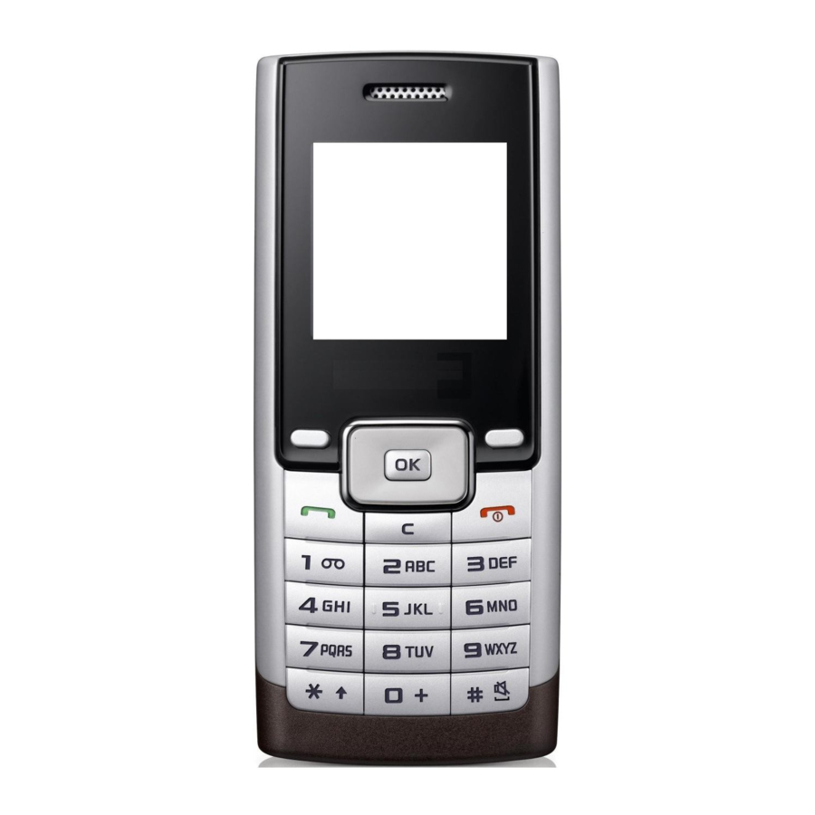 Samsung SGH-B200 Manuals | ManualsLib