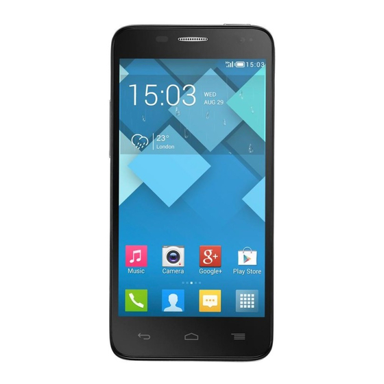 Alcatel onetouch 6034R Quick Start Manual