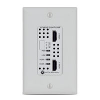 Panduit Atlona AT-HDVS-210H-TX-WP-KIT Manual