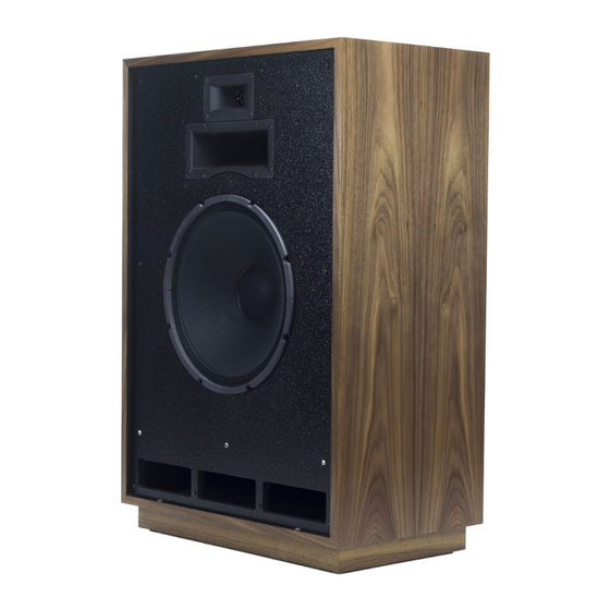 Klipsch Cornwall III Owner's Manual