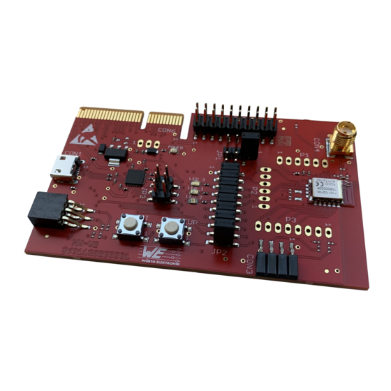 Wurth Elektronik ANR004 Proteus Manual