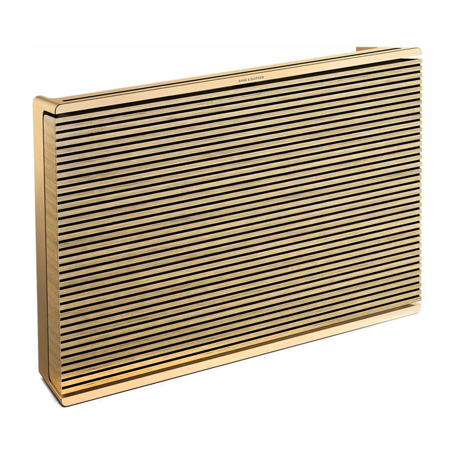 Bang & Olufsen Beosound Level - Wireless Speaker System Manual