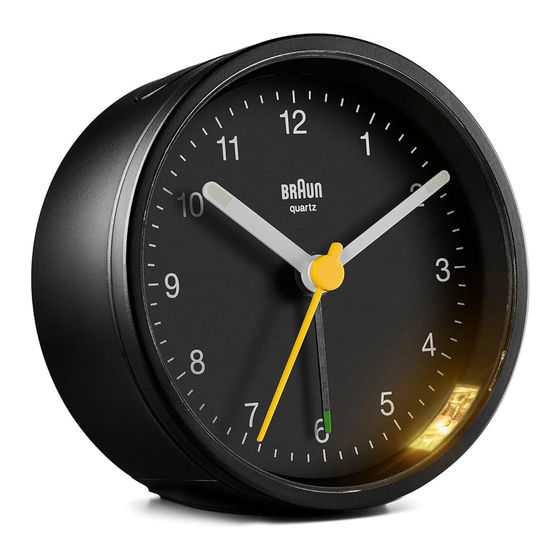 Braun BC12 User Instructions And Guarantee