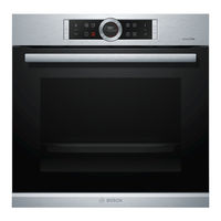 Bosch HBG855T 1 Series User Manual And Installation Instructions