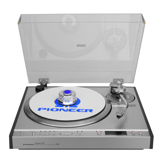 Pioneer PL-630 Service Manual