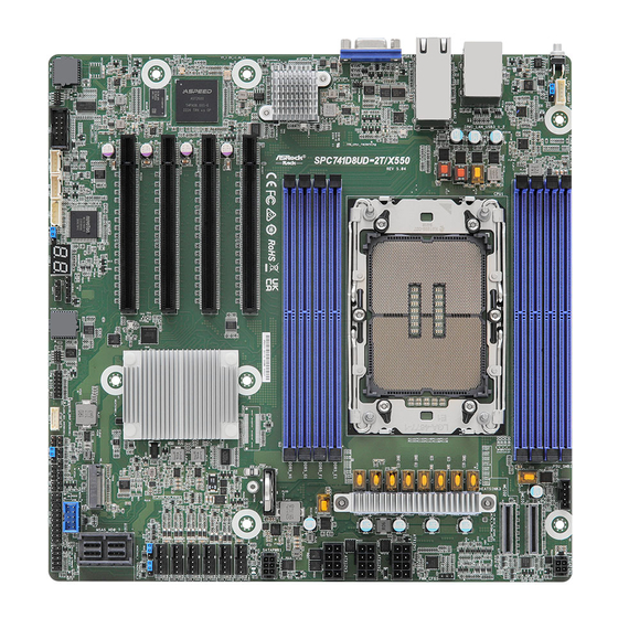 ASROCK Rack SPC741D8UD-2T Quick Installation Manual