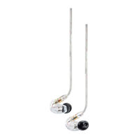 Shure SE215 PRO Manual