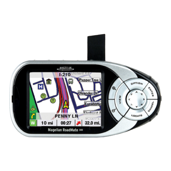 Magellan RoadMate 300 Reference Manual