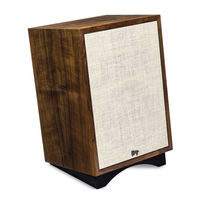 Klipsch Cornwall III Owner's Manual
