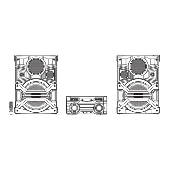 Panasonic SC-MAX670 Owner's Manual