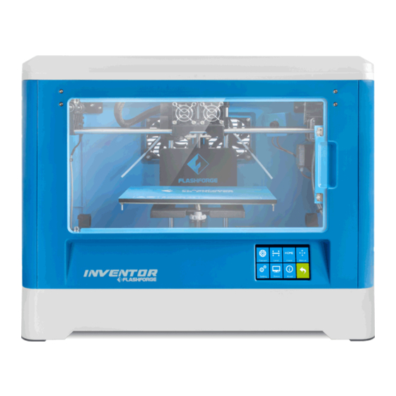 Flashforge Inventor User Manual