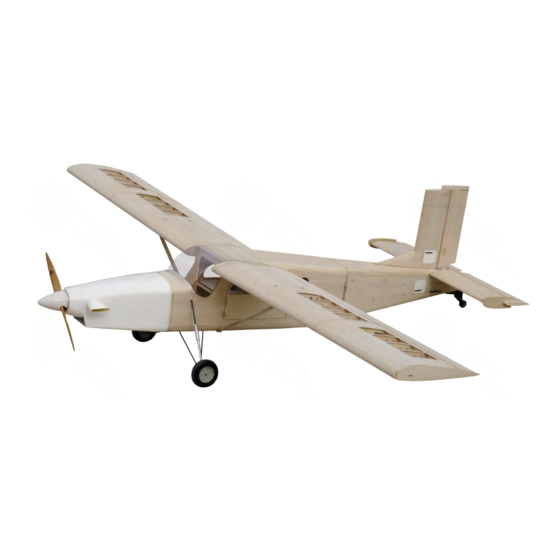 The World Models Manufacturing PILATUS PC-6 PORTER Instruction Manual