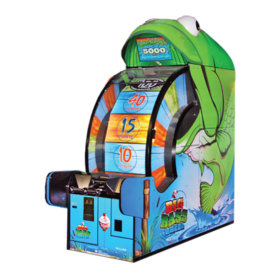 BAY TEK GAMES BIG BASS WHEEL SERVICE MANUAL Pdf Download ManualsLib