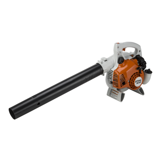 STIHL BG 55 INSTRUCTION MANUAL Pdf Download ManualsLib