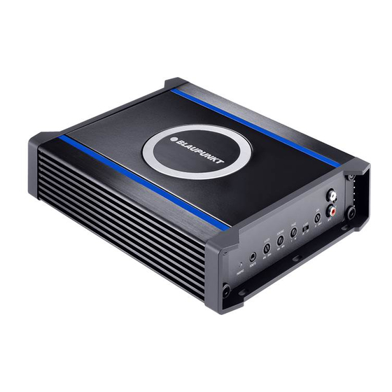 BLAUPUNKT GTA 1500 D MANUAL Pdf Download | ManualsLib