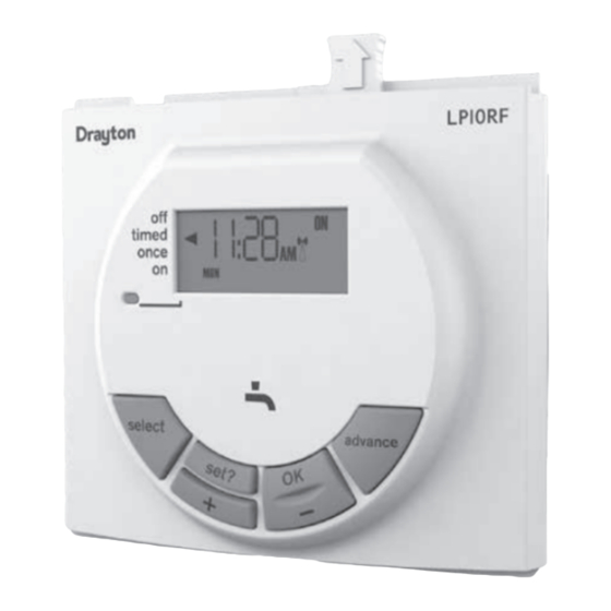 Installation; Wireless Commissioning u0026 Signal Strength - Drayton LP10RF  Installation u0026 User Manual [Page 4] | ManualsLib