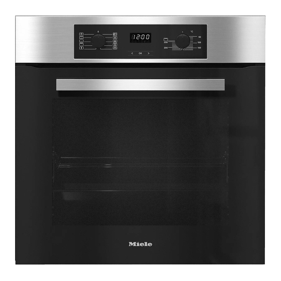 Miele H2265E Operating And Installation Instructions