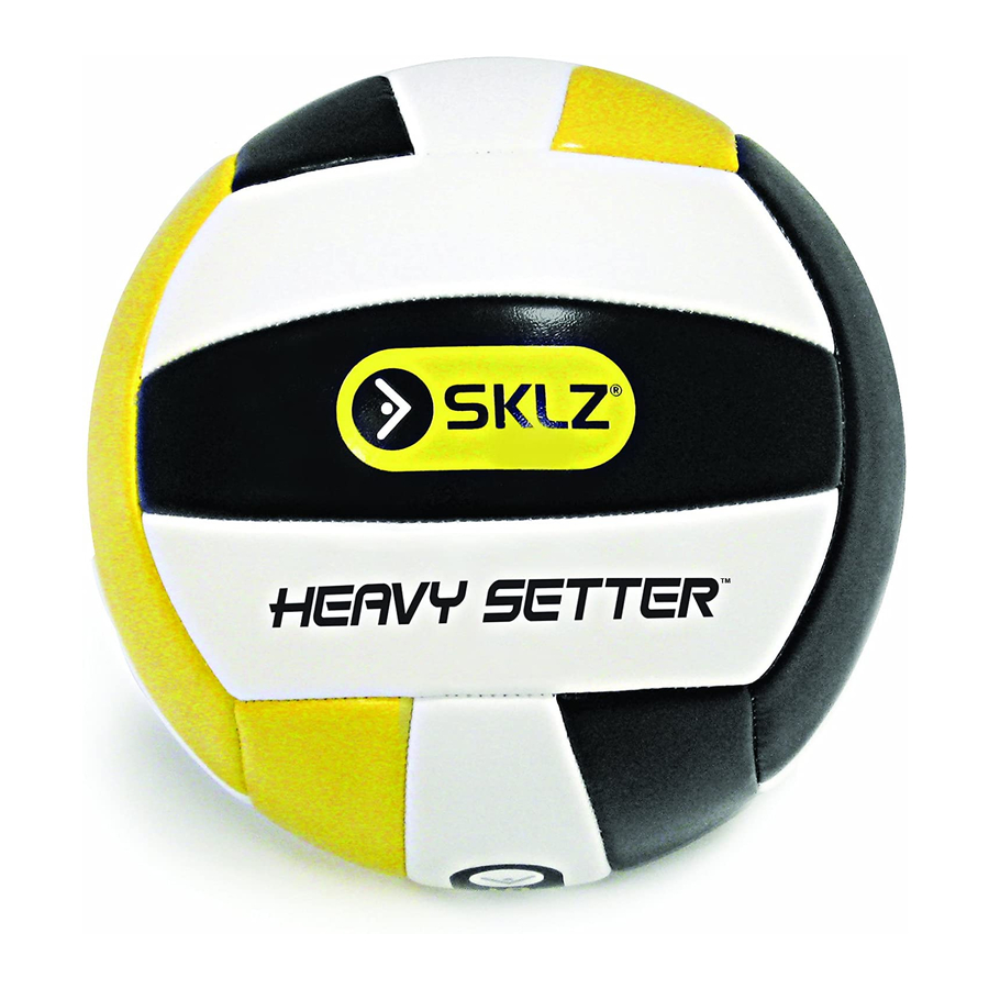 SKLZ HEAVY SETTER INSTRUCTION MANUAL AND EXERCISE MANUAL Pdf Download