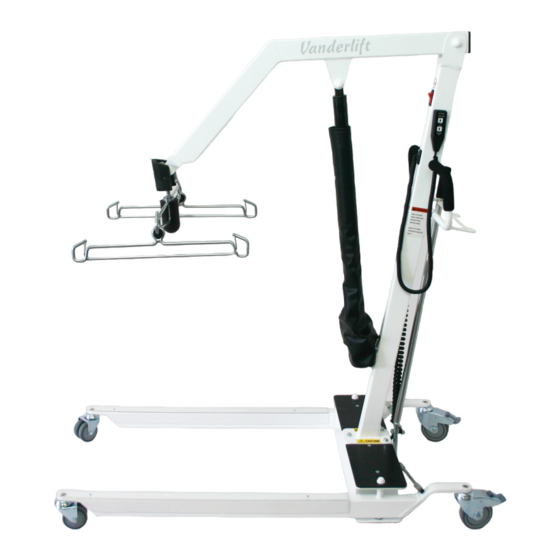 Vancare Vander-Lift 450 Maintenance Manual
