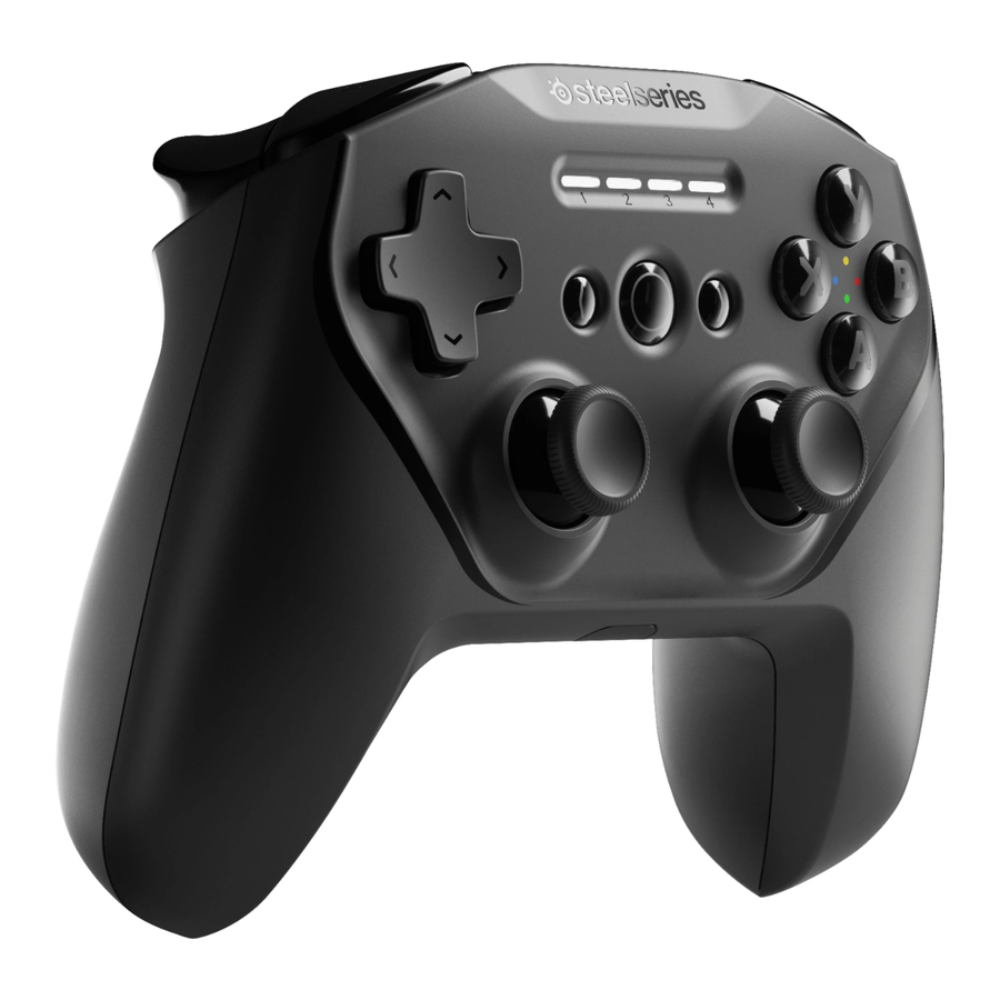 SteelSeries STRATUS DUO Product Information Manual