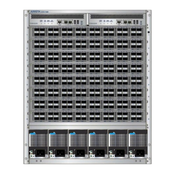 Arista 7300 Series Quick Start Manual